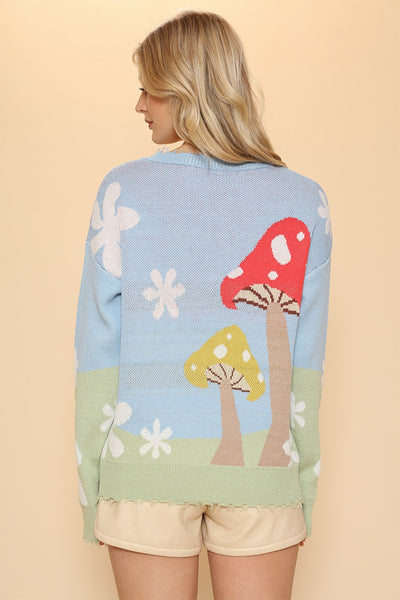 Mushroom sweater - Miss Sparkling