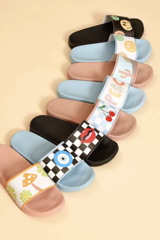 Novelty printed slides - Miss Sparkling