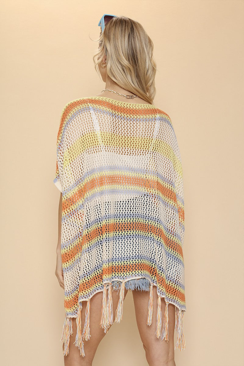 Stripe cover up top